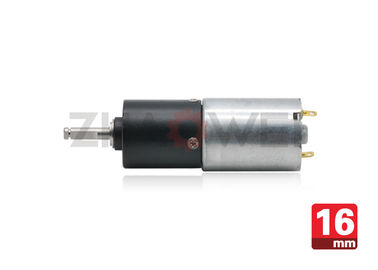 16 * 45mm Miniatur DC gear motor Rendah Kecepatan Dengan 5V Rated Voltage, ROHS ISO Terdaftar