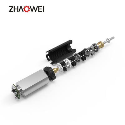 PD008008-13 864RPM Micro Planetary Gearbox 100gf.Cm 6v 12v Untuk Sanitary Ware