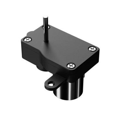12 Volt Worm Drive DC Motor Sudut Kanan Untuk Peralatan Medis