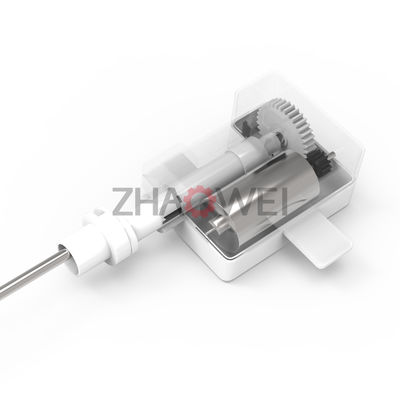 ISO14001 Actuator Mobil DC Motor Gas Station Fuel Cap Rotating Port 220mA