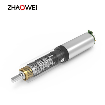 Dia 6mm Planetary Gearbox Stepper Motor 243rpm 330gf Cm Micro Coreless Motor