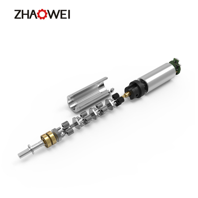 Dia 6mm Planetary Gearbox Stepper Motor 243rpm 330gf Cm Micro Coreless Motor